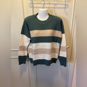 Hem and thread sweater